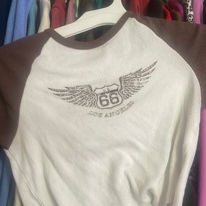 crop tee from garage